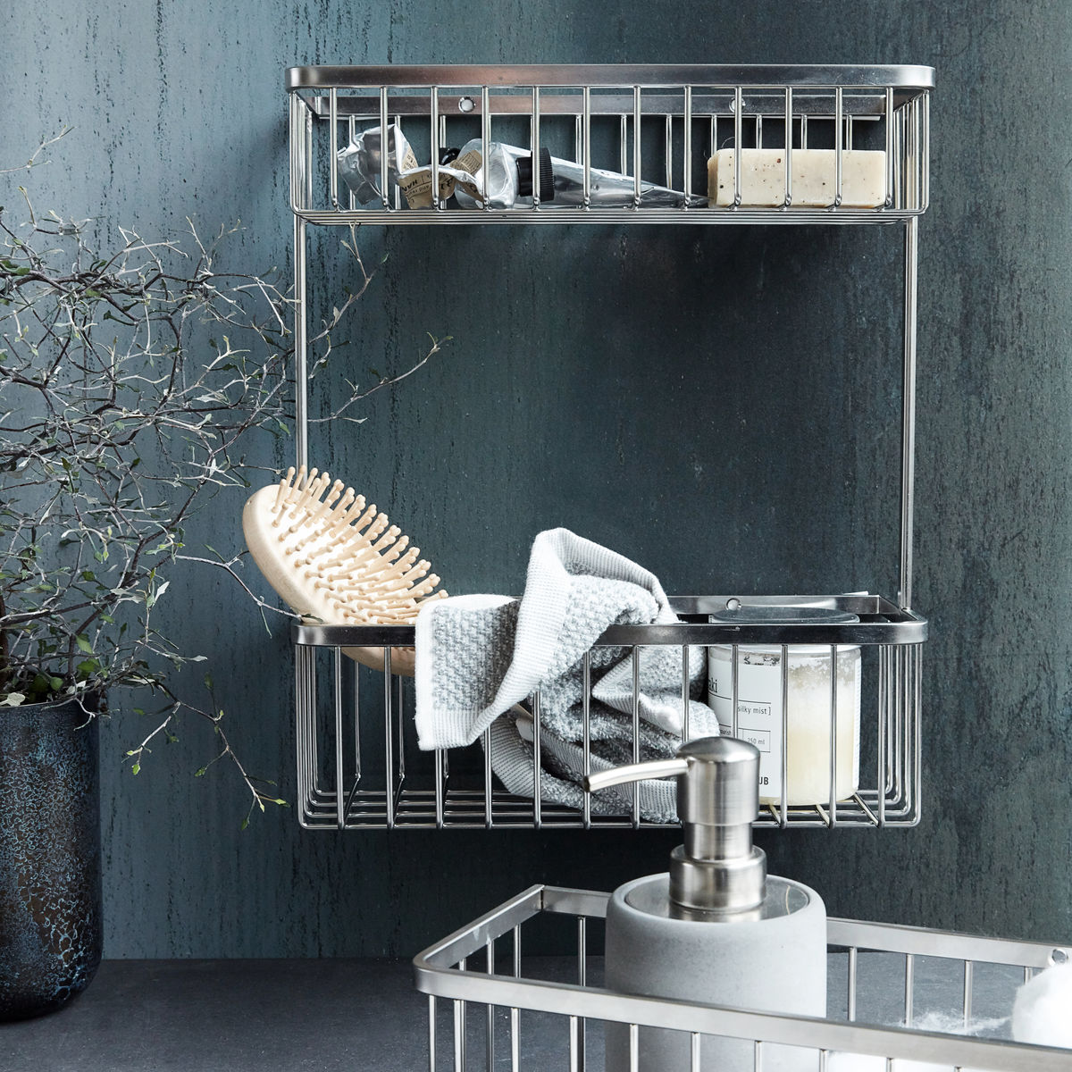 House Doctor badkamerrek Bath zwart