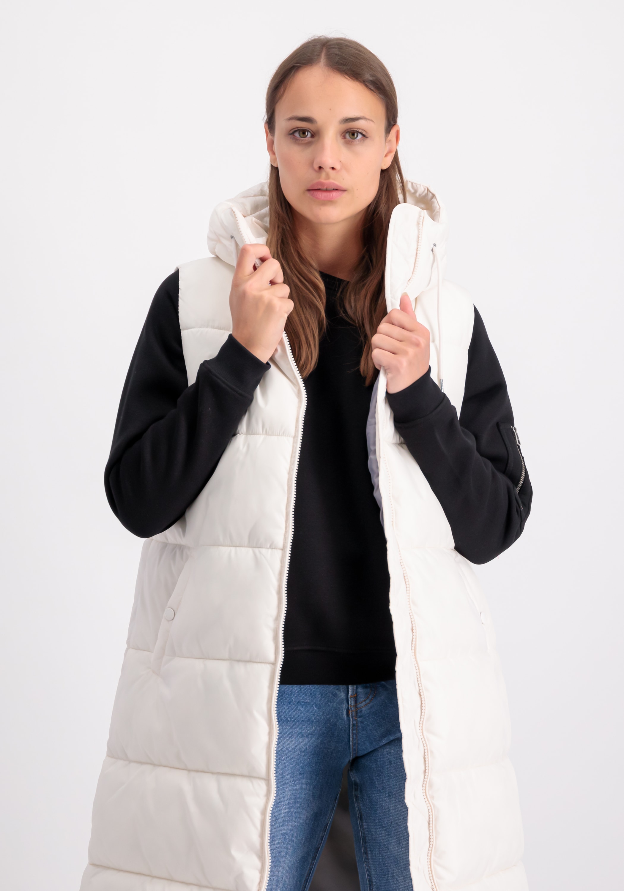 Alpha Industries Blouson »Long Puffer Vest Women«
