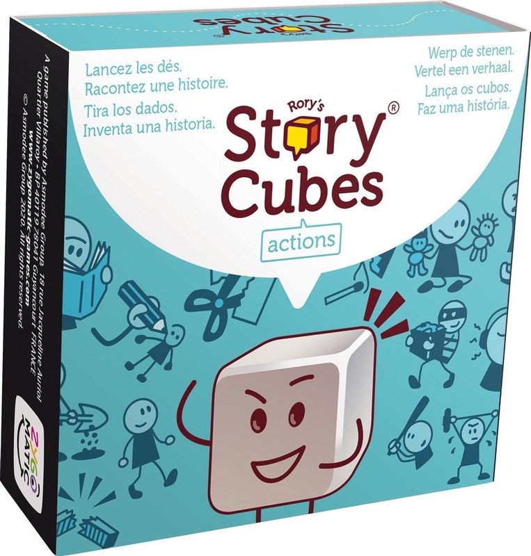 Rory's Story Cubes - Actions - Bordspel - 9 Dobbelstenen - Actie Afbeeldingen