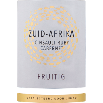 Jumbo Huiswijn - Fruitig - Zuid-Afrika - Cinsault - Ruby Cabernet - 1L