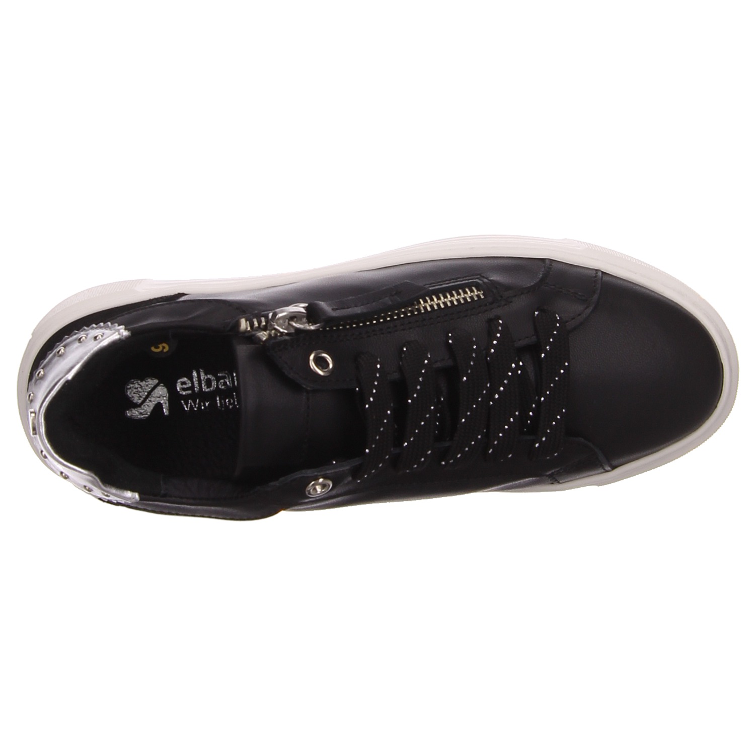 elbandi Sneaker schwarz schwarz