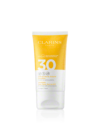Clarins Sonnenschutz Gel-en-Huile Solaire Invisible Visage SPF 30 50ml