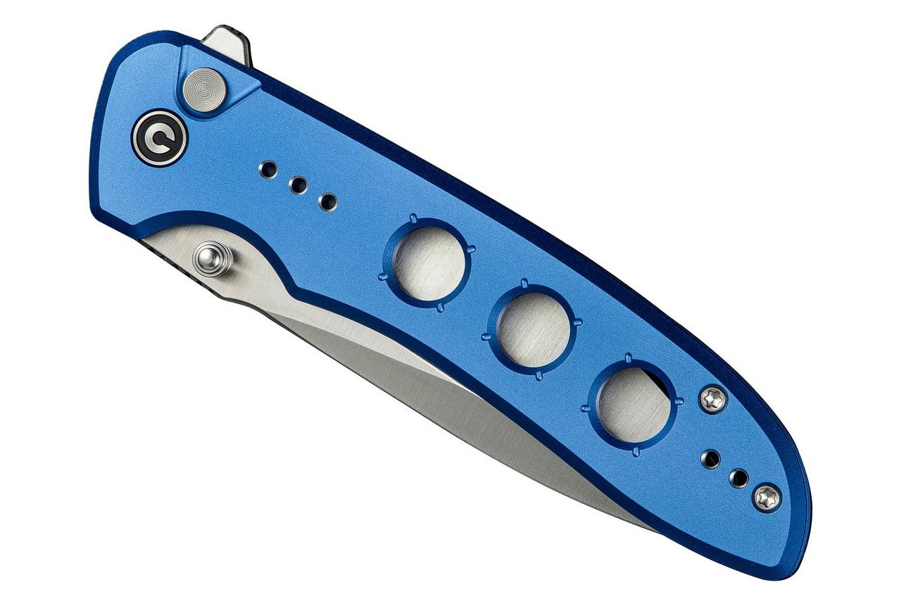 Civivi Hyperpulse C23087A-2 Satin 14C28N, Blue Aluminium, zakmes