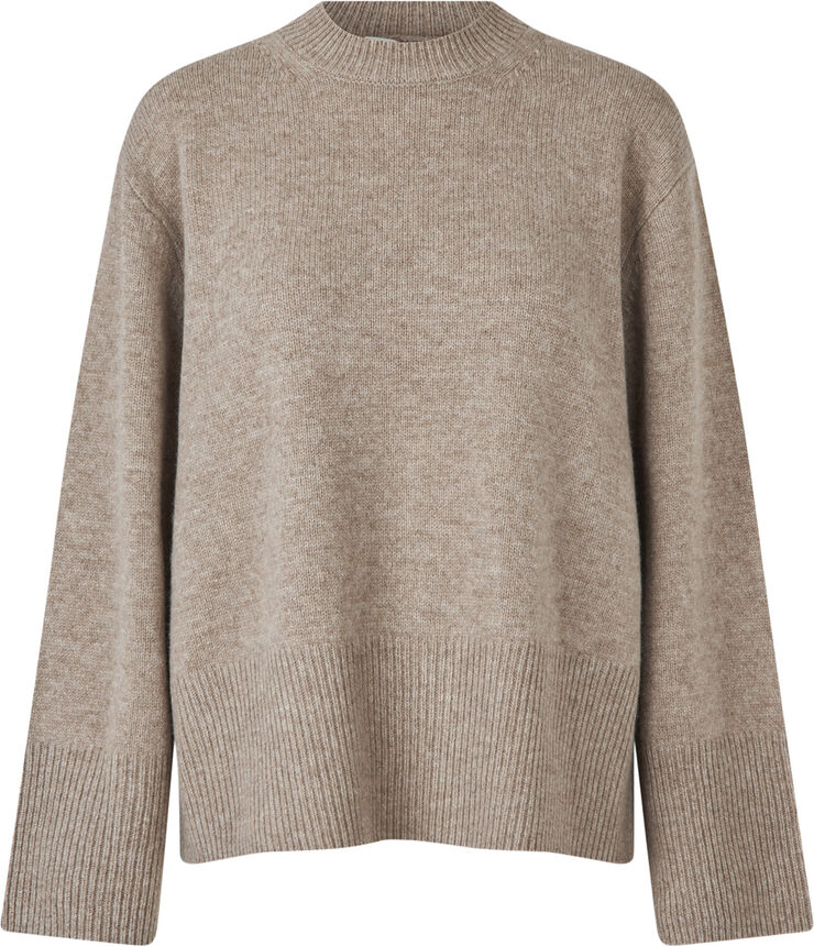 Second Female Alpha Knit O-Neck Fallen rock