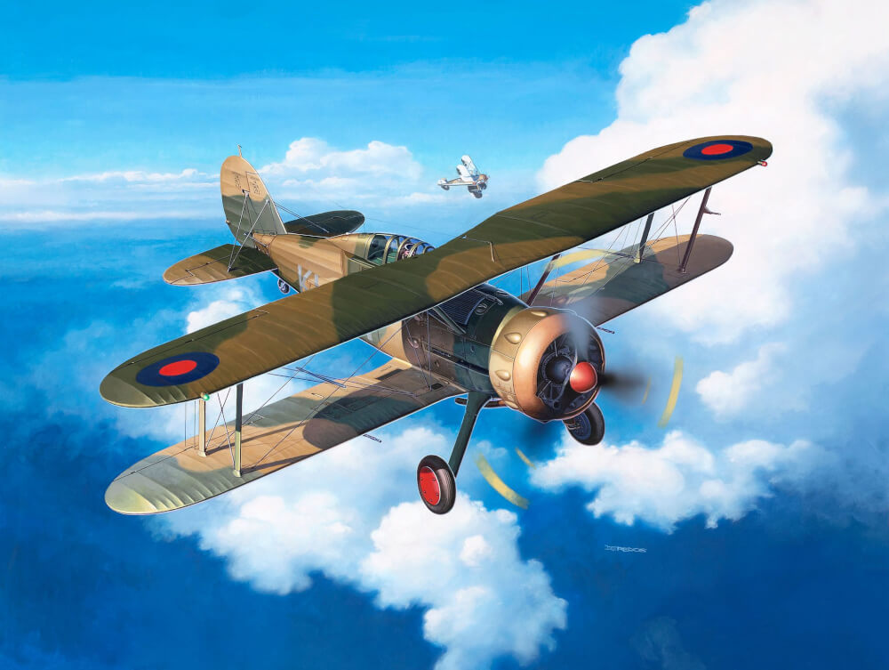 Gloster Gladiator Mk. II, Revell Modellbausatz
