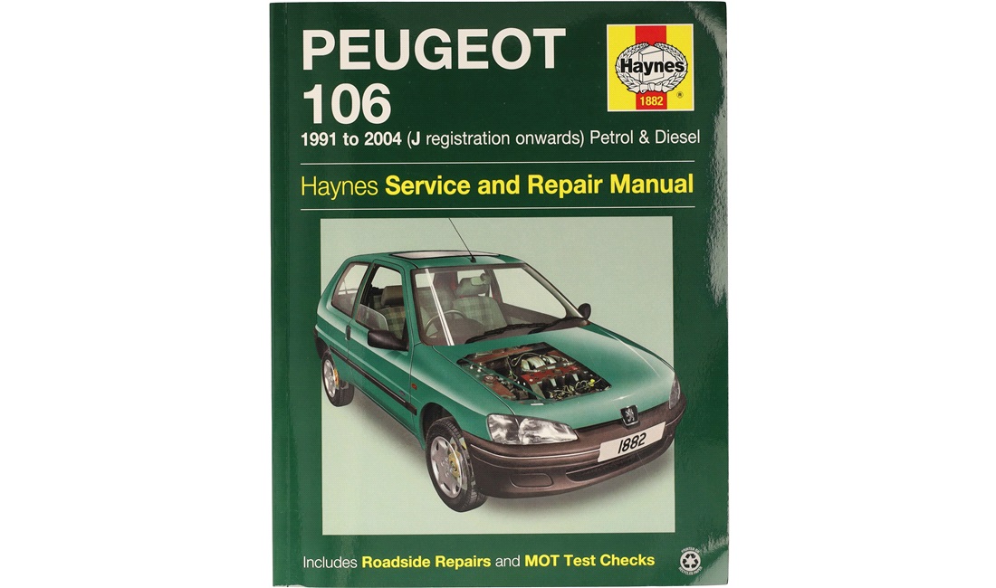 Reparationshåndbog 106 1,0-1,6 9/91-