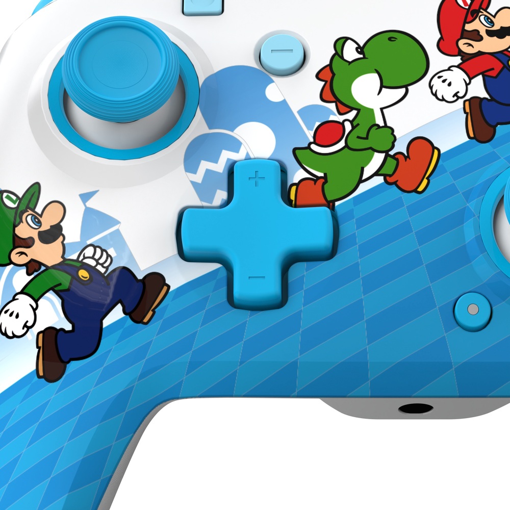 PDP Gaming Nintendo Switch Kabelgebundener Rematch-Controller - Mario Escape