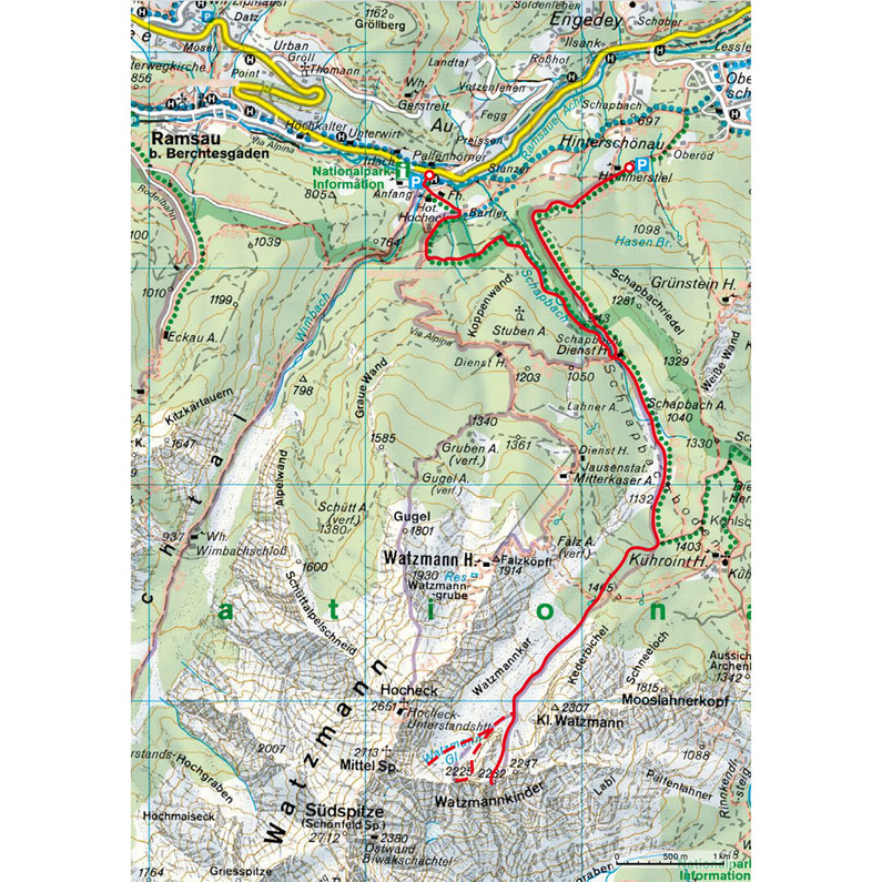 Rother Berchtesgadener, Chiemgauer Alpen Skitourenführer