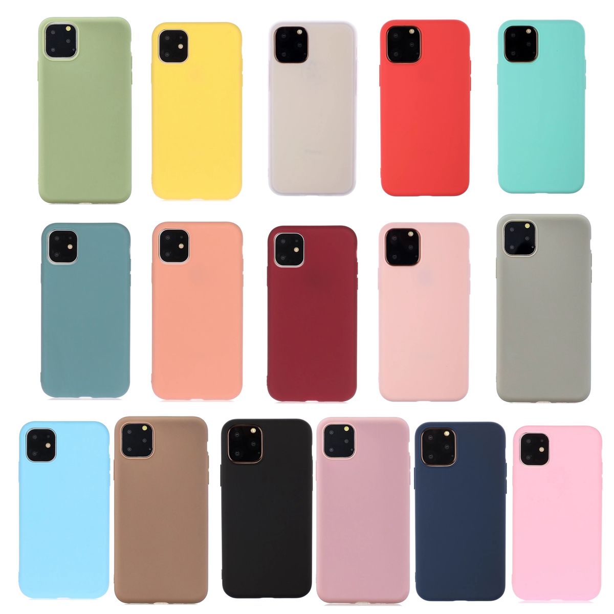 Hülle Handy Schutz für Apple iPhone 13 Pro Max Case Cover Tasche Etuis Braun Neu