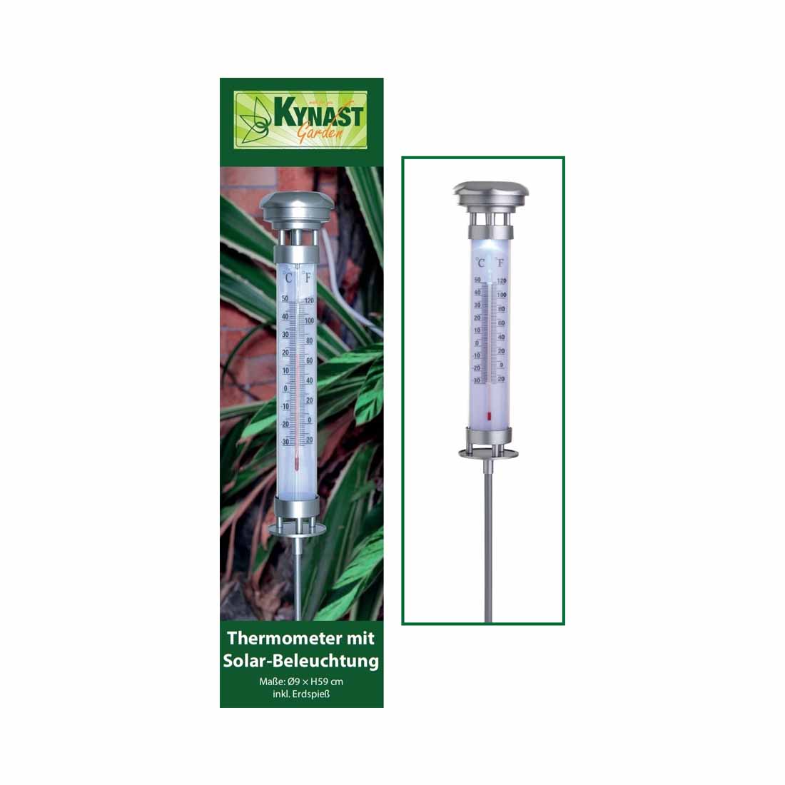 FS-STAR Solar Thermometer mit Erdspiess