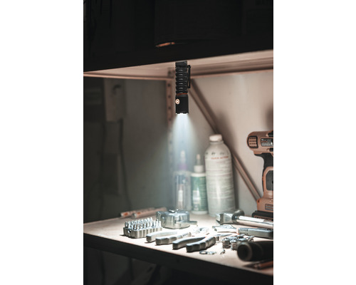 NEBO Torchy 2K aluminium LED zaklamp, 2000 lm, oplaadbaar