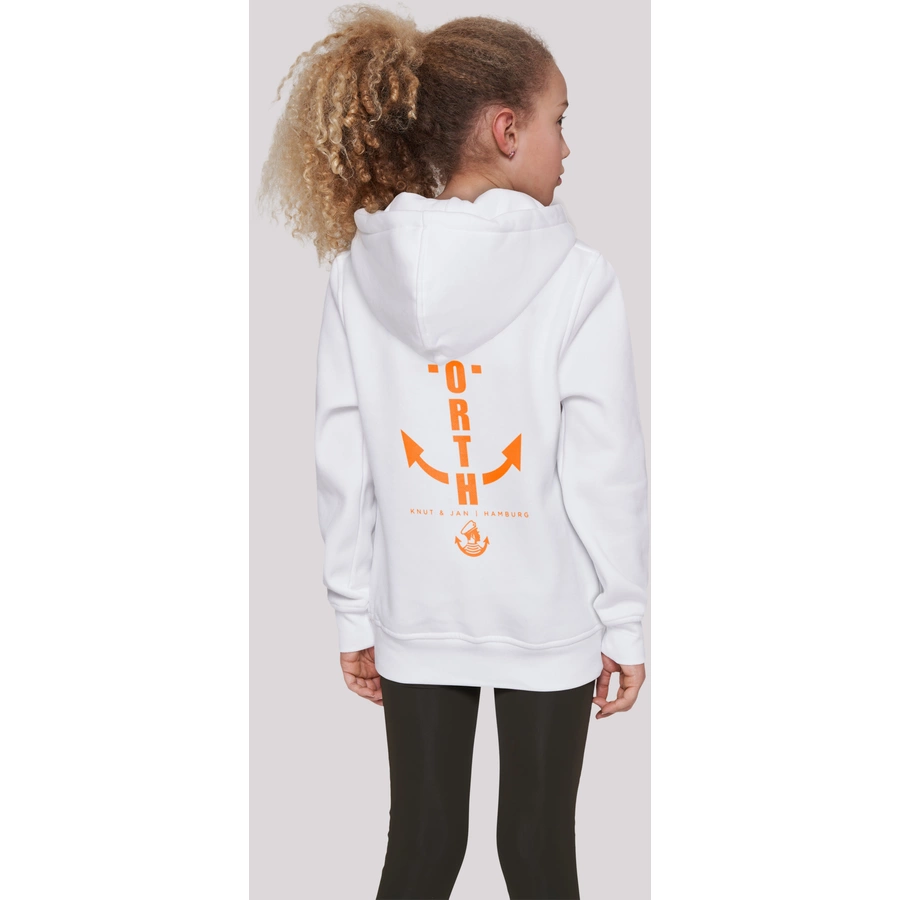 F4NT4STIC Hoodie North Anker Knut & Jan Hamburg weiß