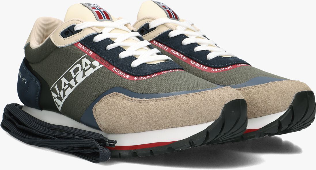 NAPAPIJRI groene napapijri lage sneakers lotus