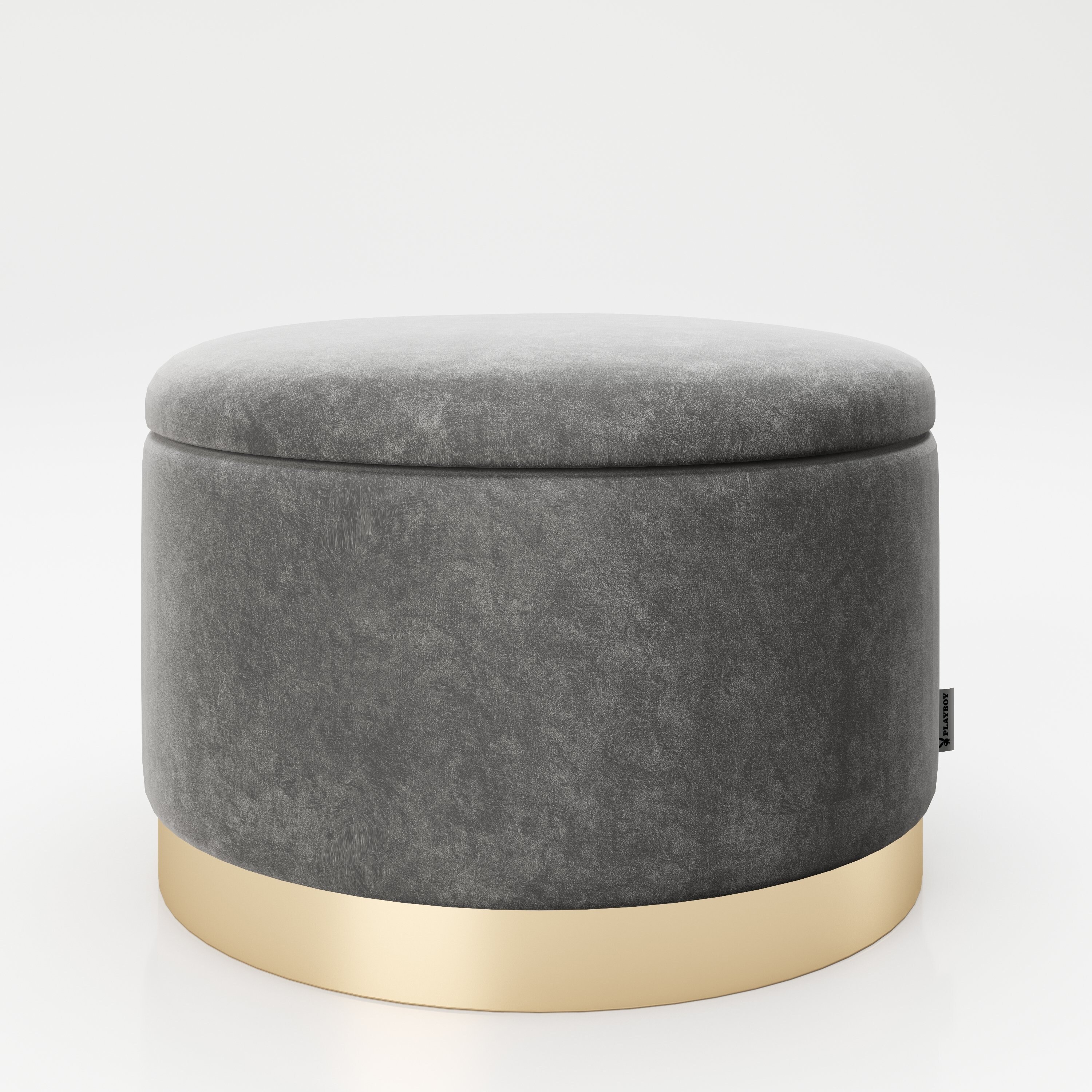 PLAYBOY - runder Pouf 
