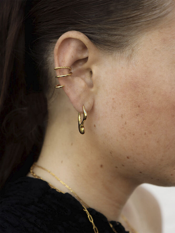 Maria Black Aiden Earring Gold