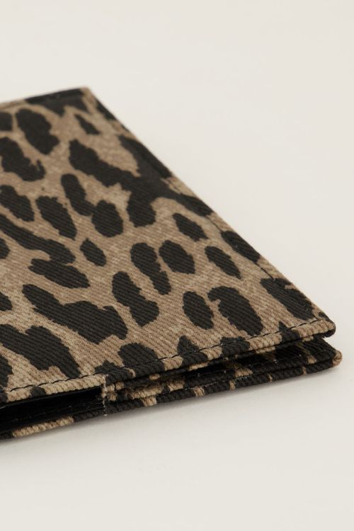 Panterprint paspoort hoes