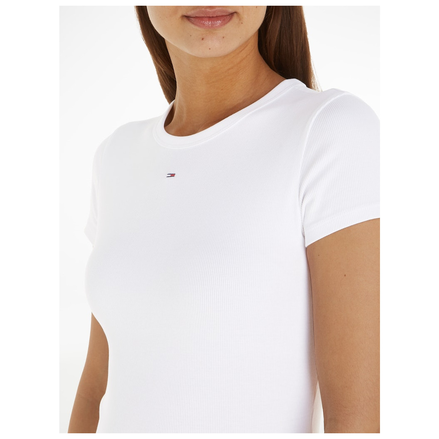Tommy Jeans !TJW SLIM ESSENTIAL RIB SS EXT