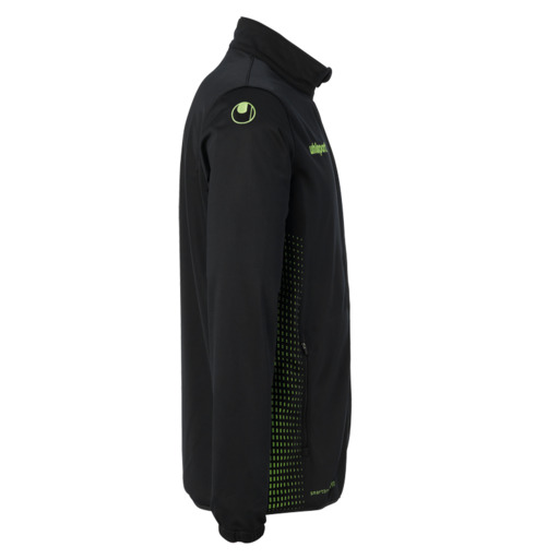 Jaqueta Score Classic Preta/Verde Fluorescente Uhlsport
