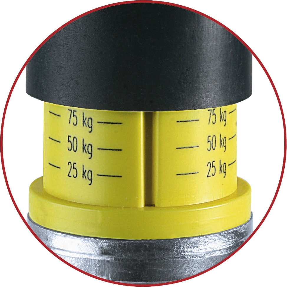 Automatik Stützrad, Felge Stahlblech, 260x85, 48mm, Bereifung Luft befüllt