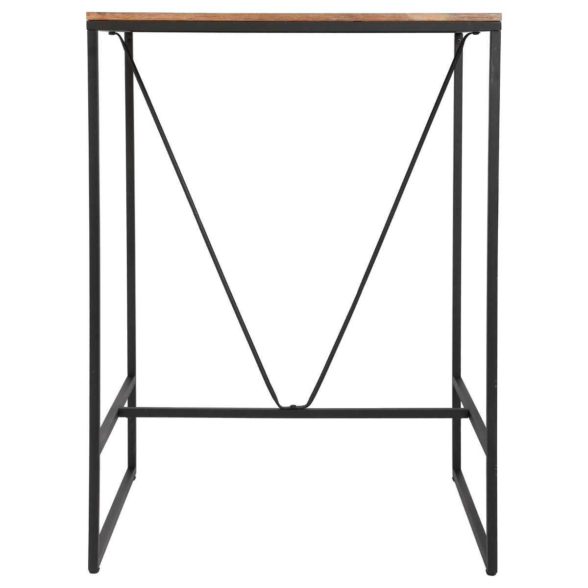 TABLE BAR EDENA D.80X80CM