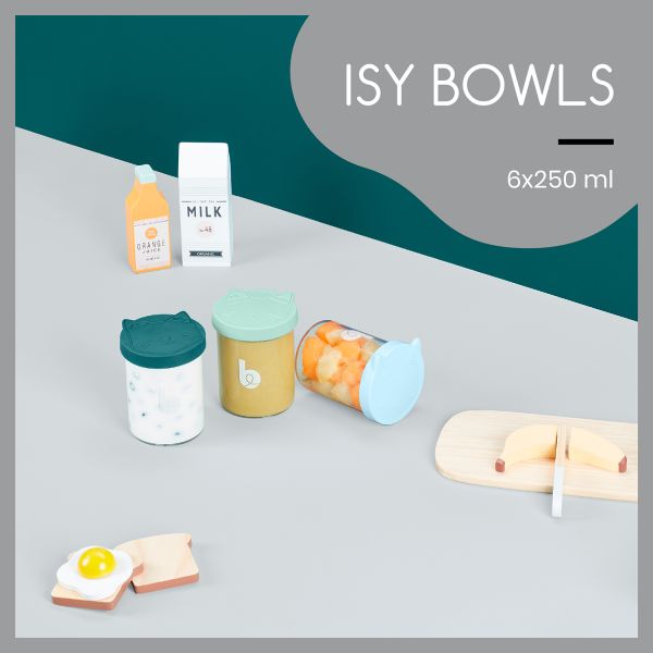 Babymoov Isy Bewaarbakjes - 6 Stuks