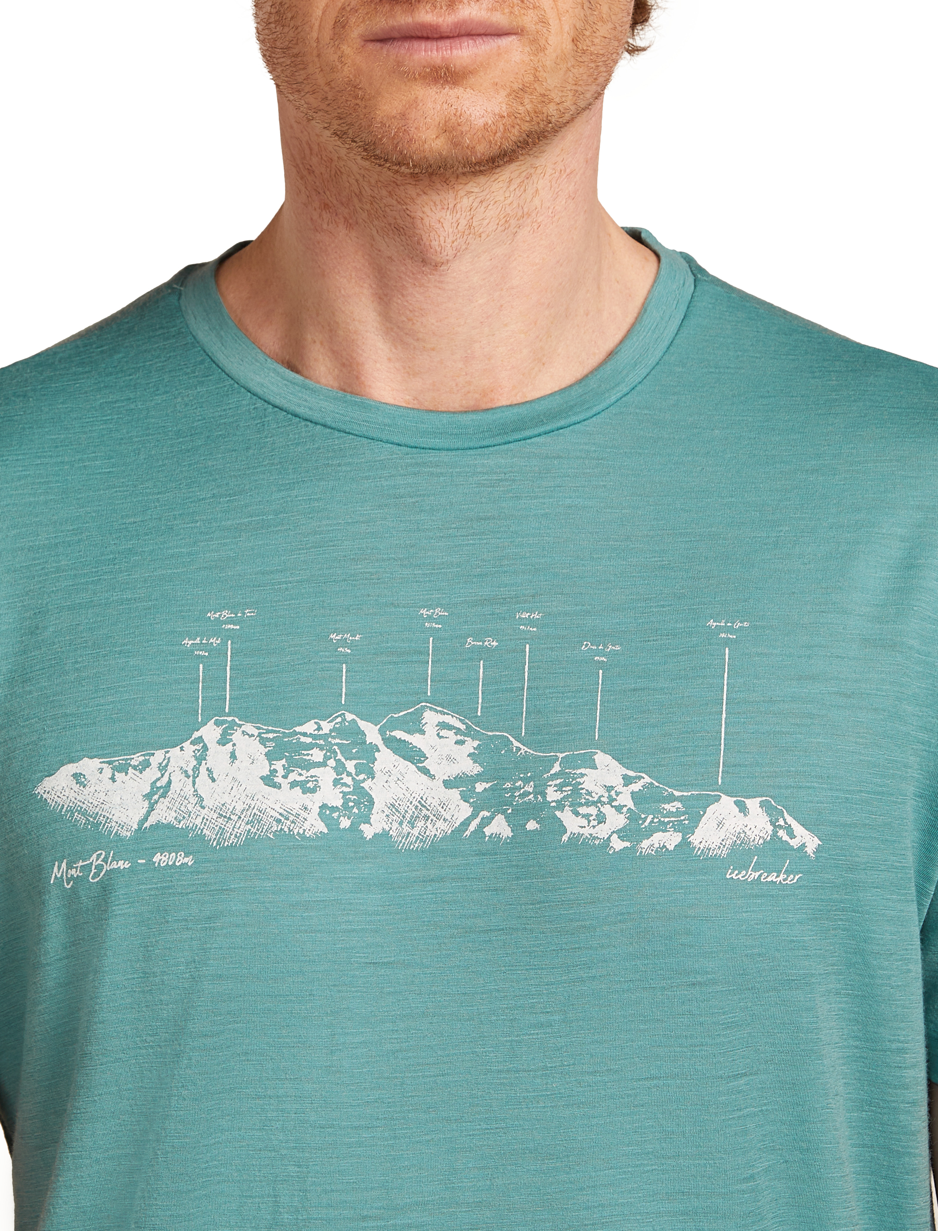 M Merino 150 Tech Lite SS Tee The Peaks