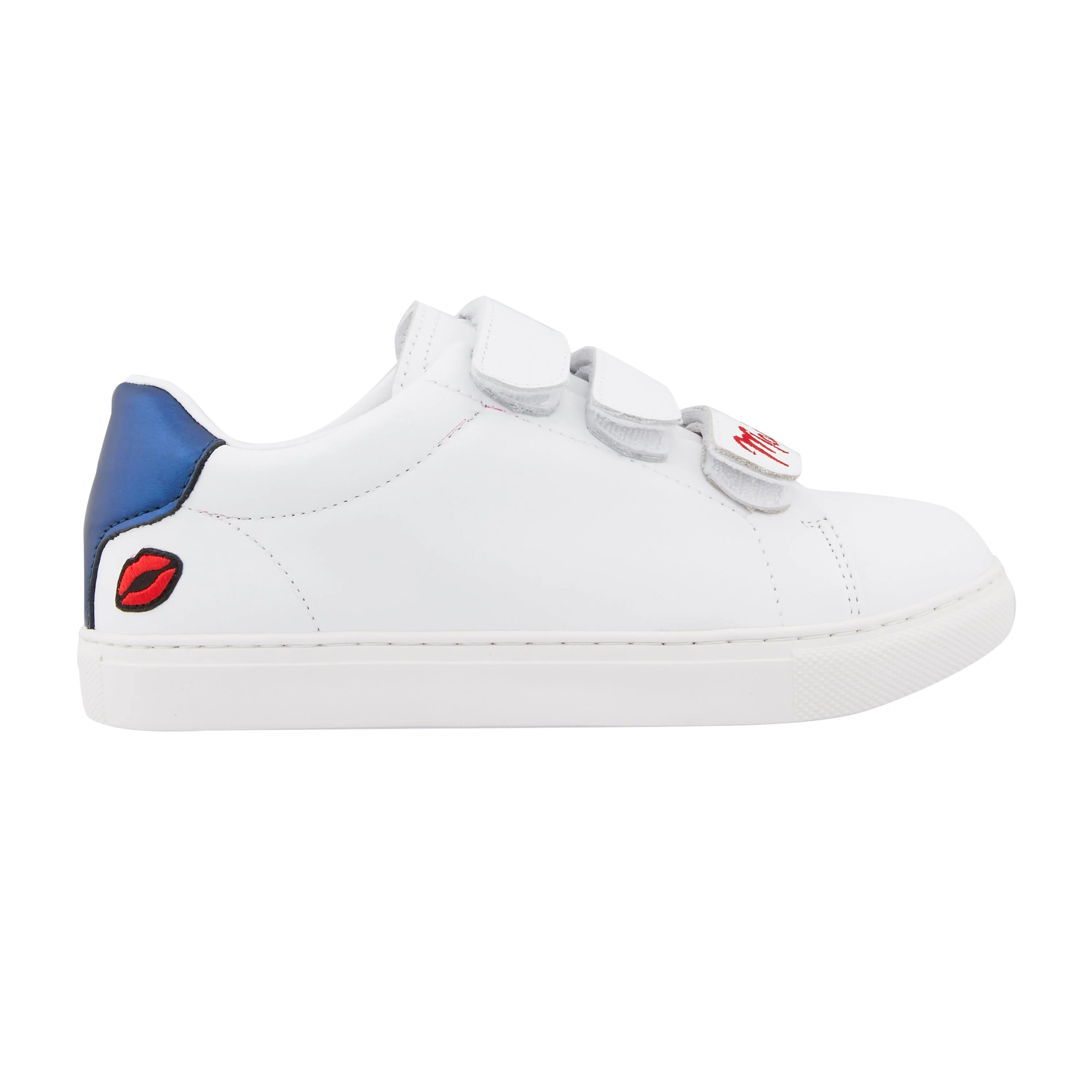 EDITH MADAME MONSIEUR - Sneakers en cuir | Blanc