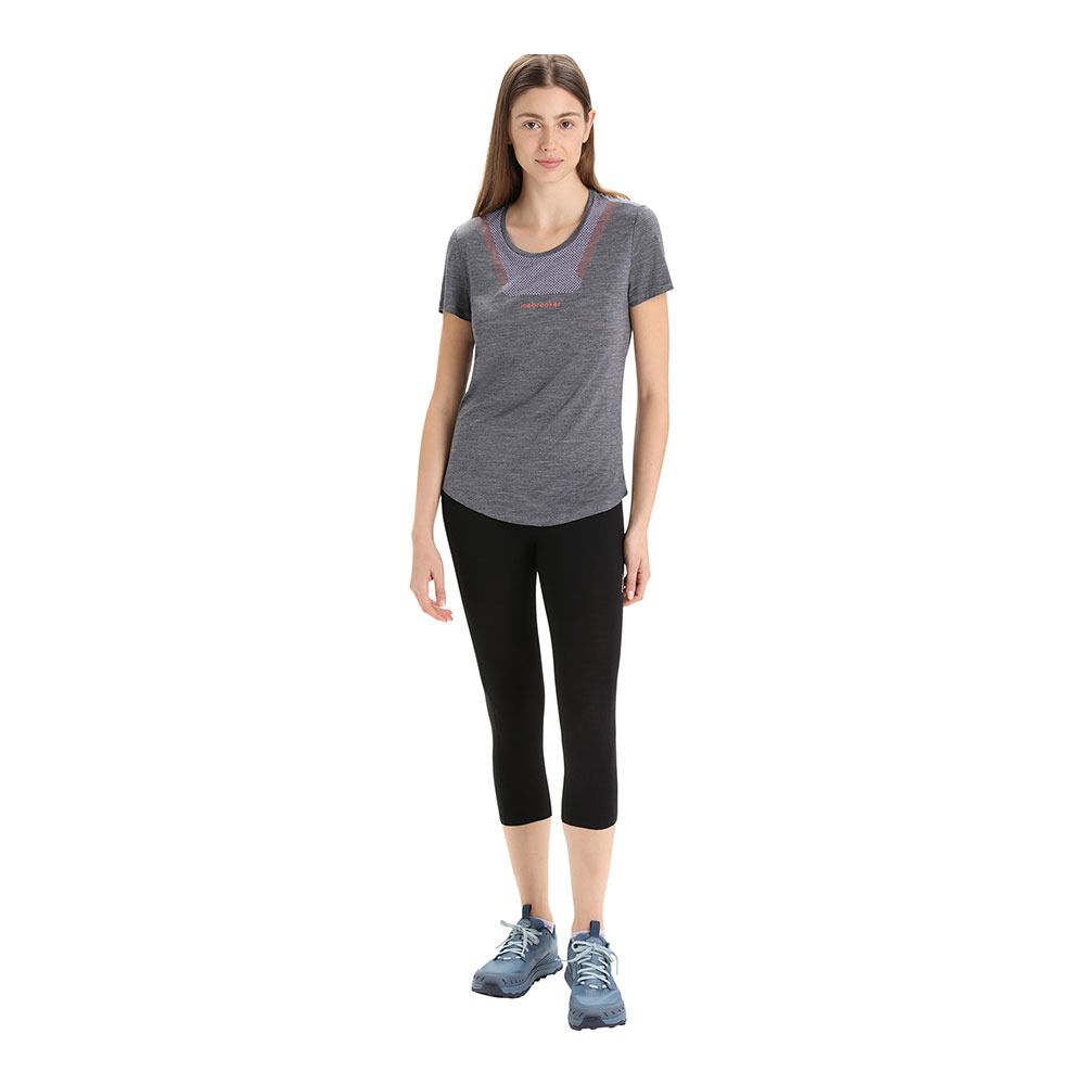 Icebreaker SPHERE II - Tee-shirt Femme midnight hthr