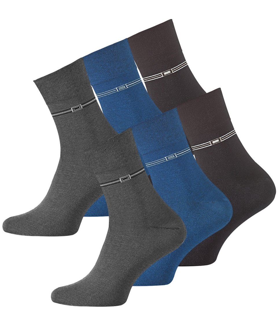 Cotton Prime® Kurzschaft Socken 6 Paar