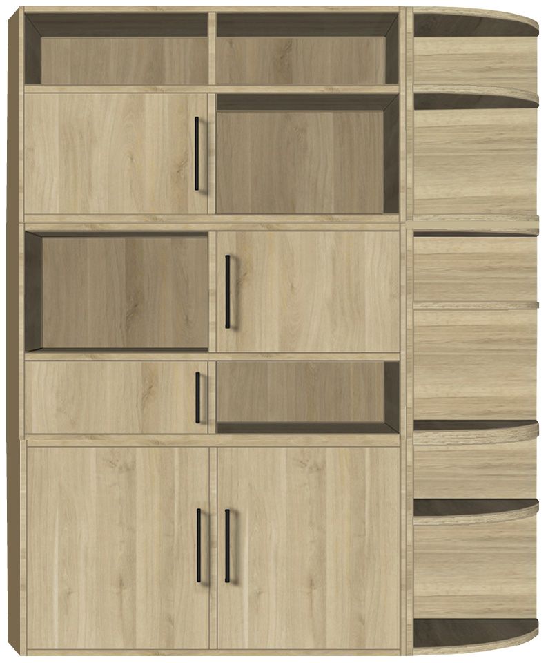Wandkast  Enigma-Combine B153 x D45 x H180 cm