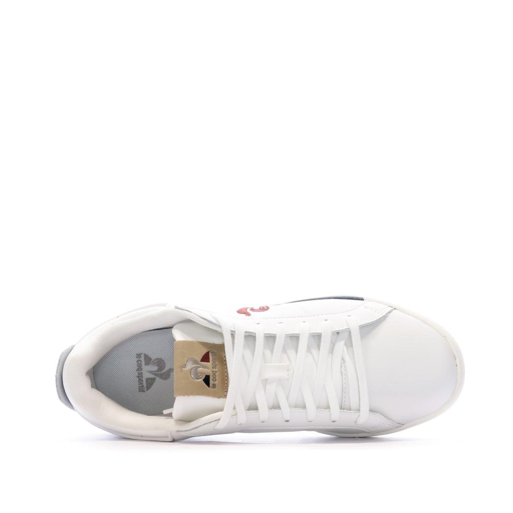 Le Coq Sportif Baskets Blanches Homme Le Coq Sportif Stadium Bbr Premium