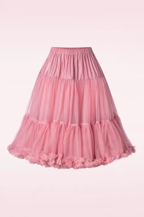 Banned Retro Lola Lifeforms petticoat in vintage roze