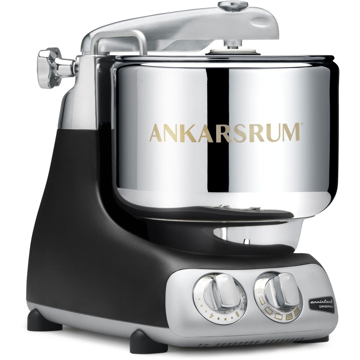 AKM 6230 kjøkkenmaskin med iskremmaskin, svart