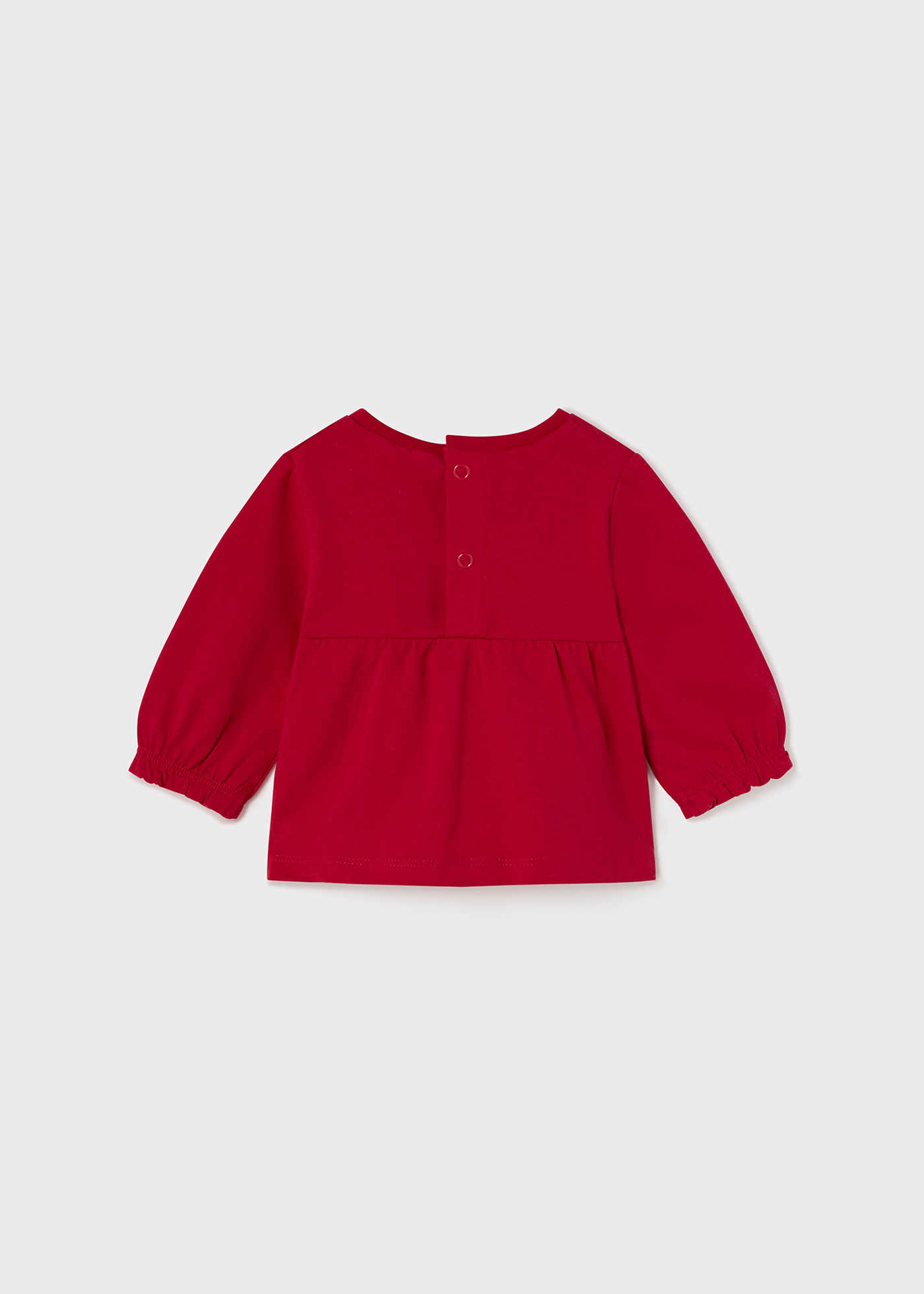 Conjunto de 2 camisetas de algodão sustentável para recém-nascidos