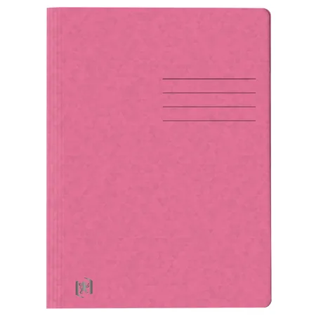 Oxford Schnellhefter TOP FILE+, A4, aus 390 g/m² karton, für ca. 200 DIN A4-Blätter, rosa