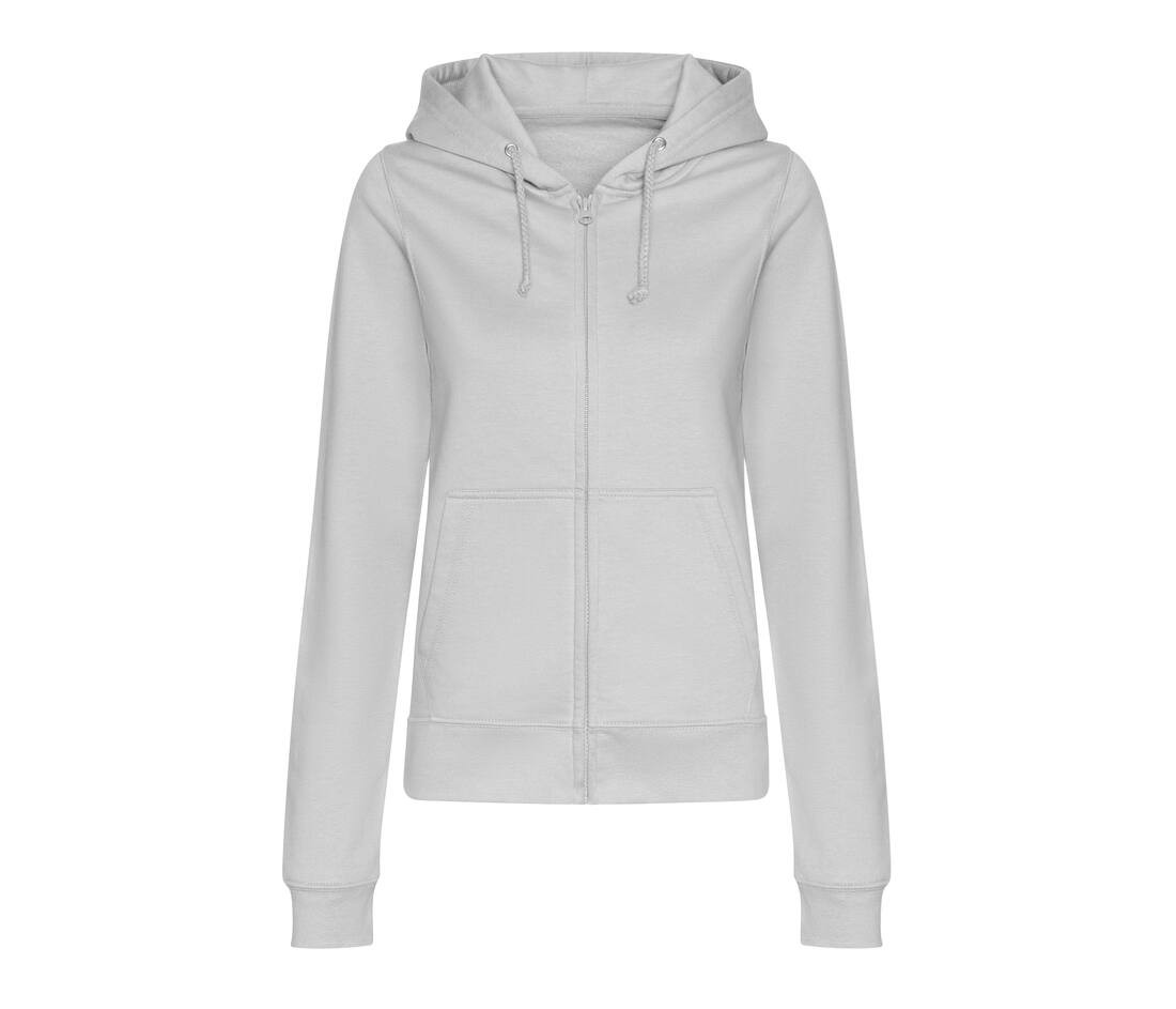 AWDIS JH050F - Hoodie Zippé Confort Femme en Coton Doux