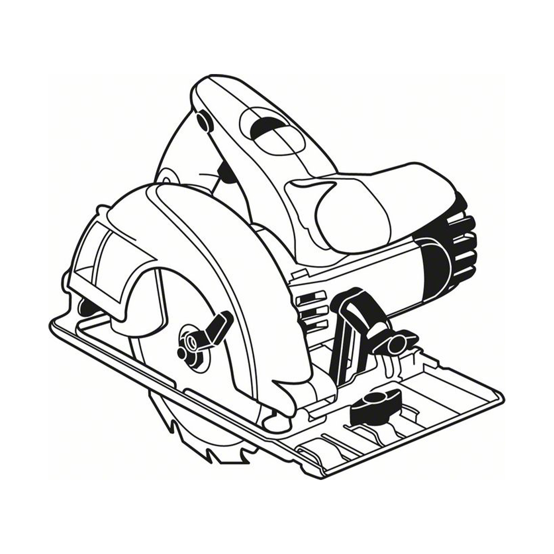 Bosch Kreissägeblatt Optiline Wood 165 x 20 - 36 Zähne
