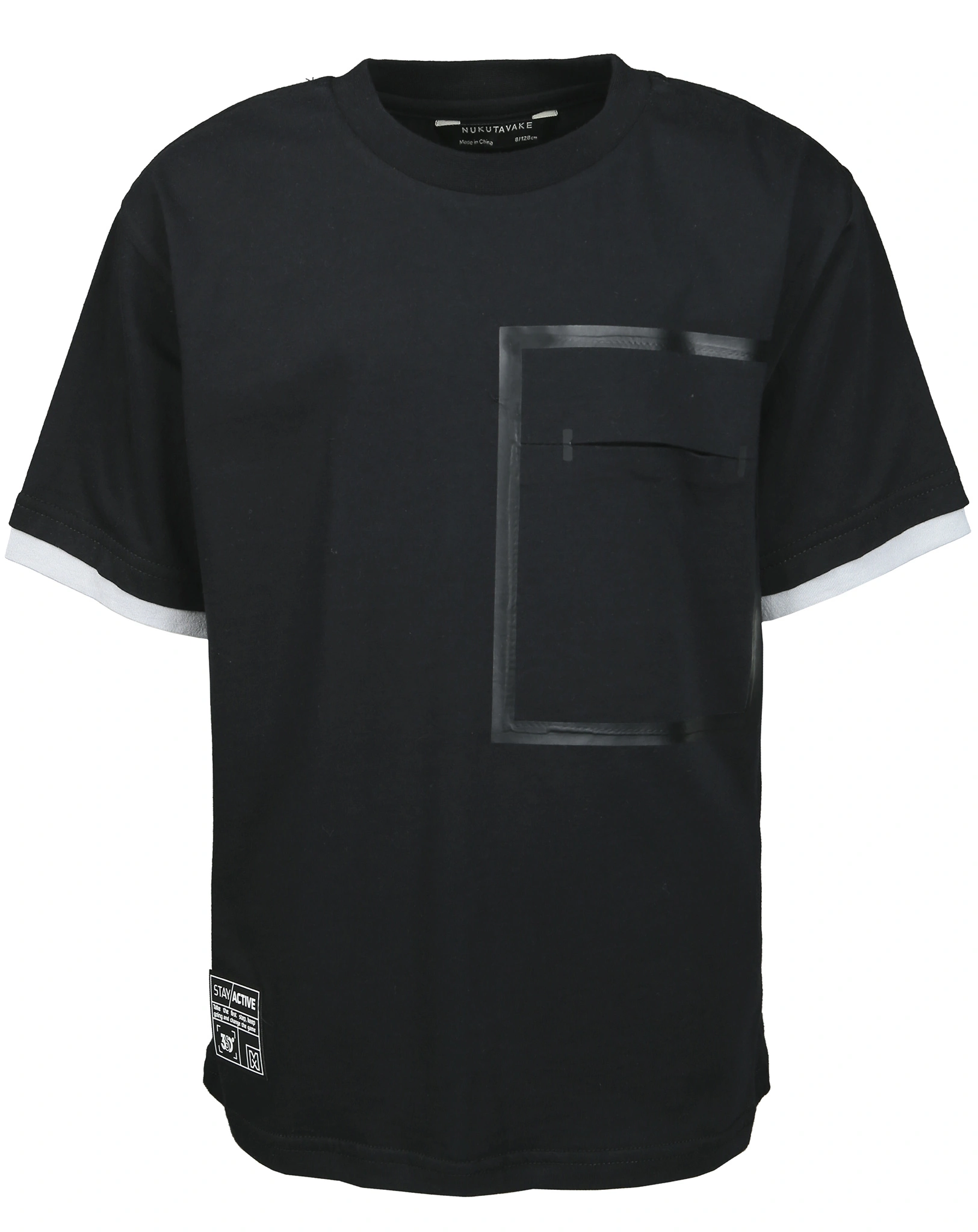 T-Shirt BAG in schwarz