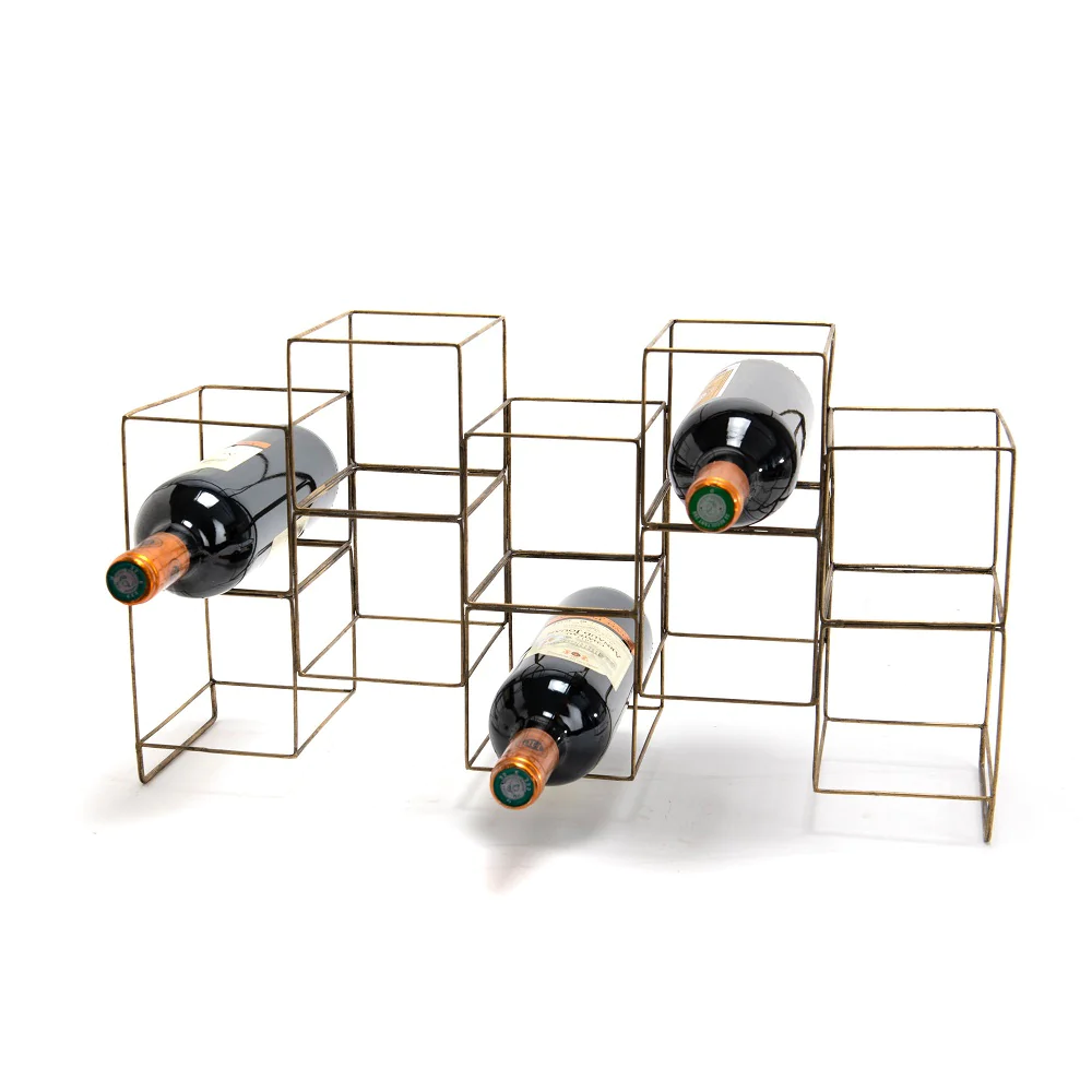 Porte bouteilles carrés 28,5x14x52,5 Amadeus
