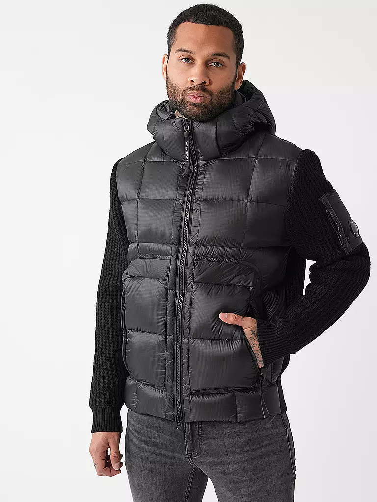 CP COMPANY Hybridjacke schwarz