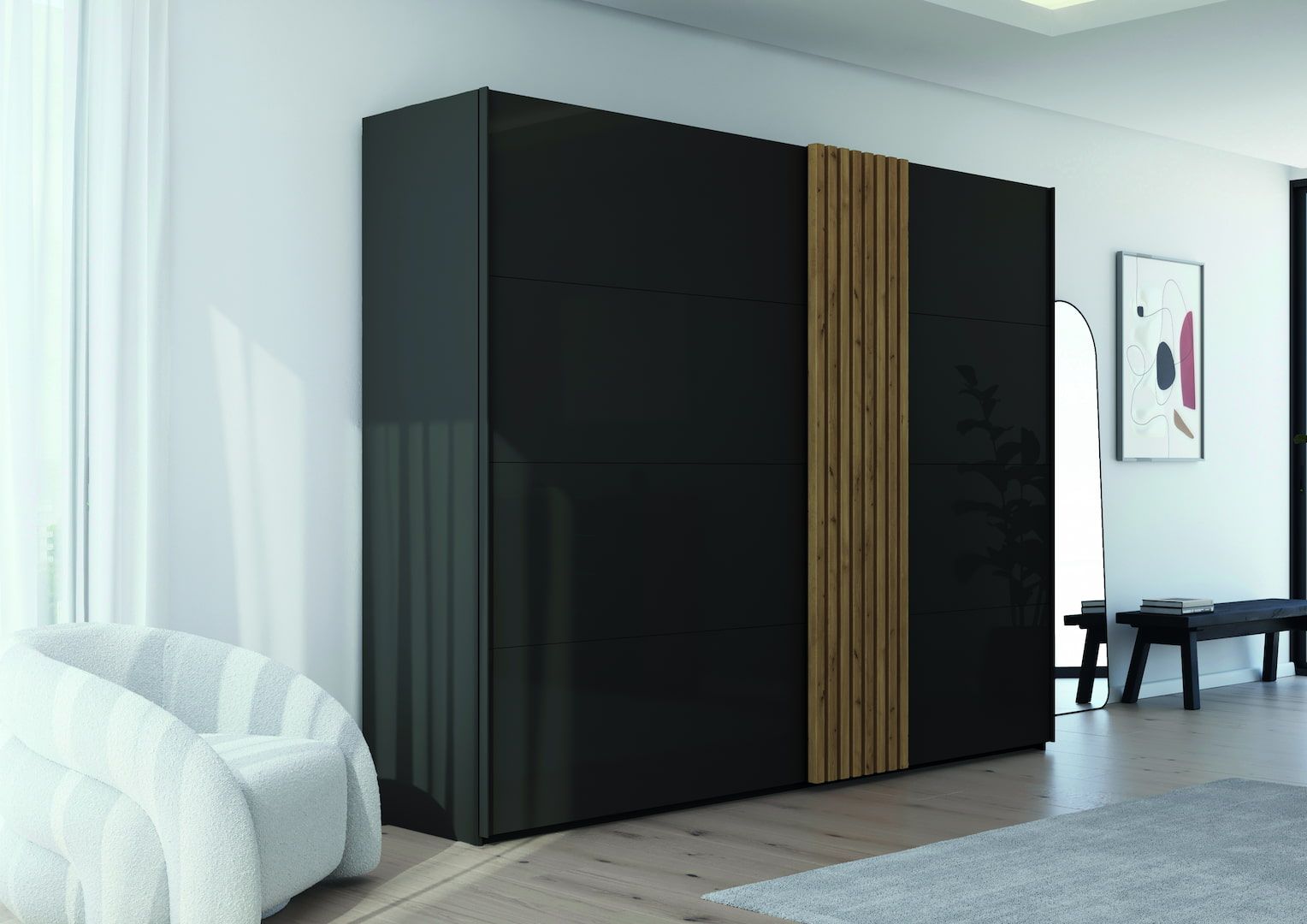 Schwebetürenschrank