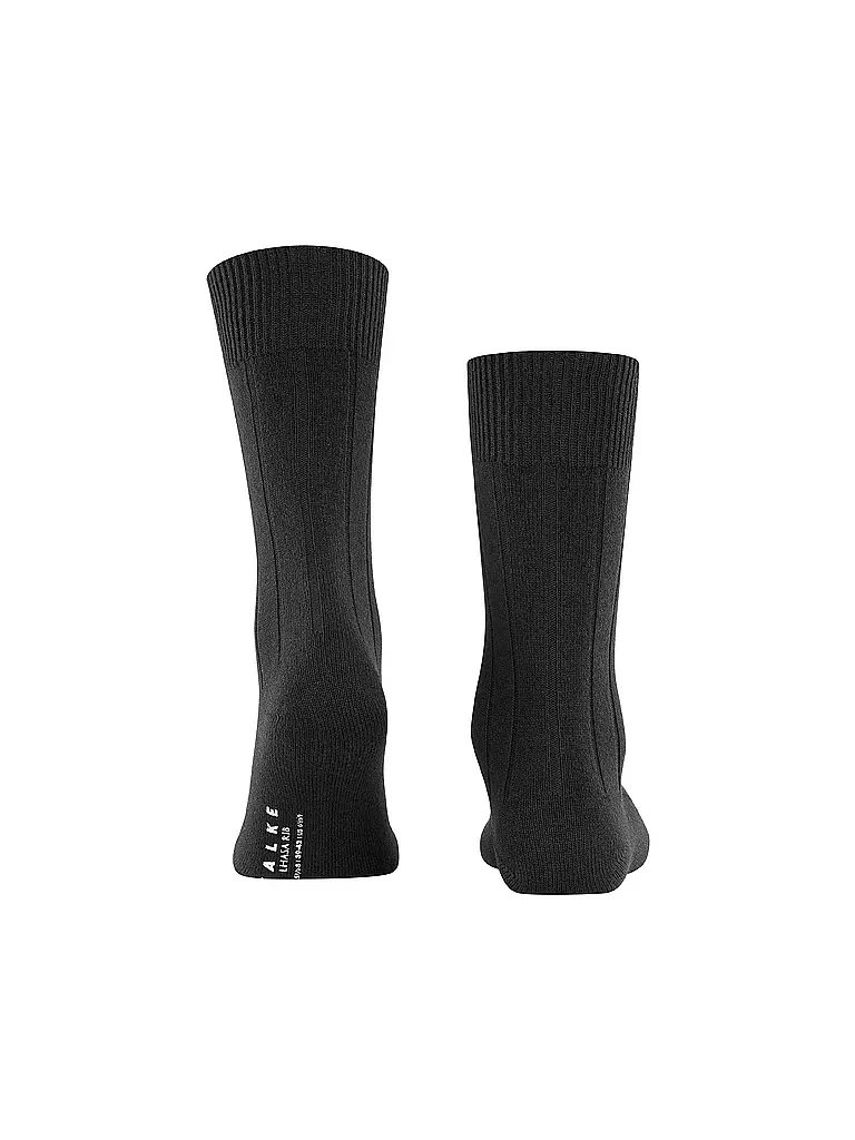 FALKE Socken LHASA RIB black schwarz