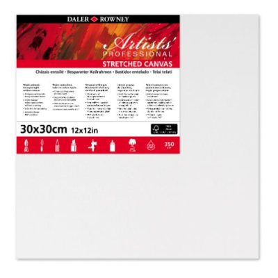Daler Rowney Artists Canvas 30x30cm/12X12