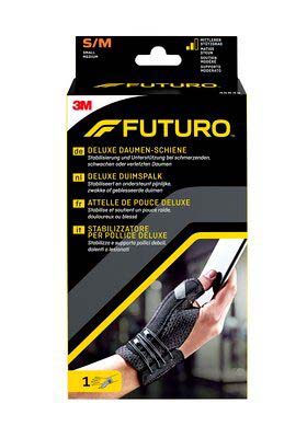 FUTURO Deluxe Daumen-Schiene S/M links/rechts schwarz 1 Stk