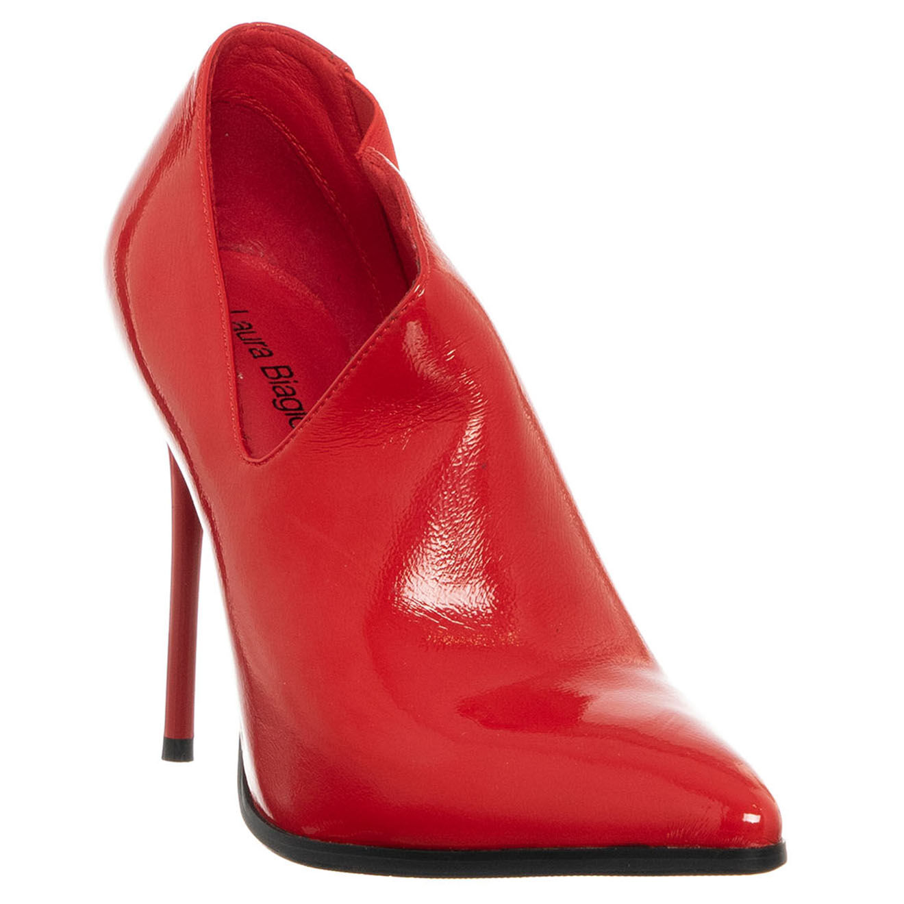 Laura Biagiotti Bottines Felicia rouges - Talon 10.5 cm