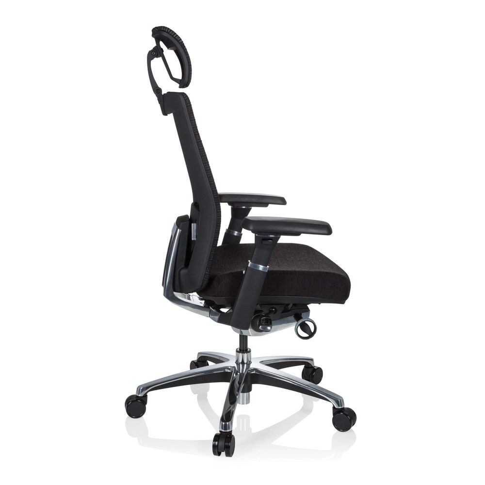 High End Bürostuhl NOVA PRO I Stoff/Netzstoff mit Armlehnen hjh OFFICE