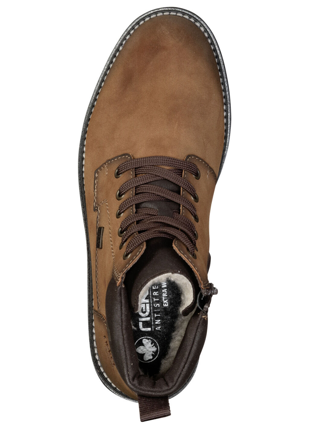 Rieker, gefütterte Herren-Boots, Winterschuhe, Weite H, mit Reissverschluss
