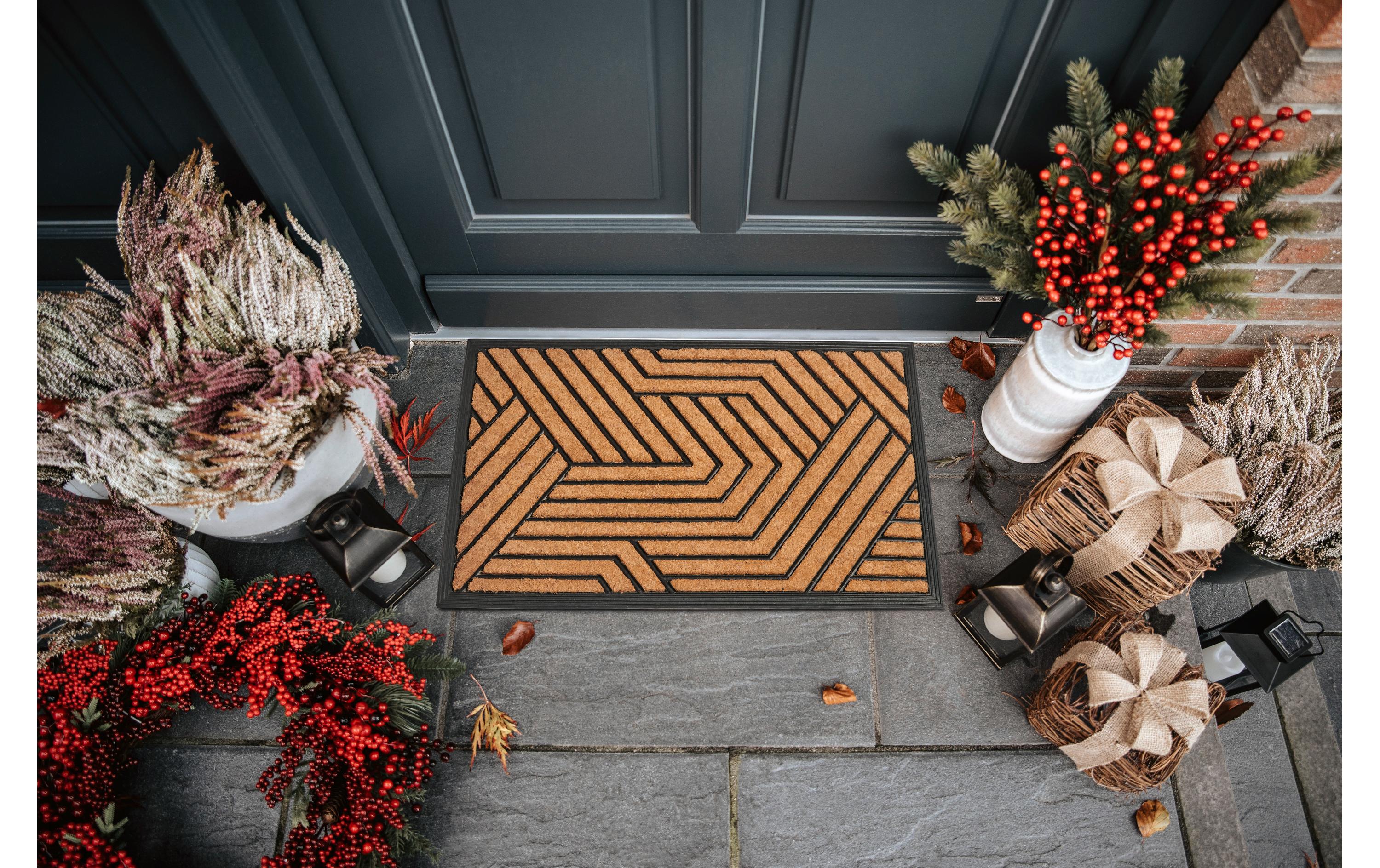 Fussmatte Labyrinth 45 x 75 cmTürmatte