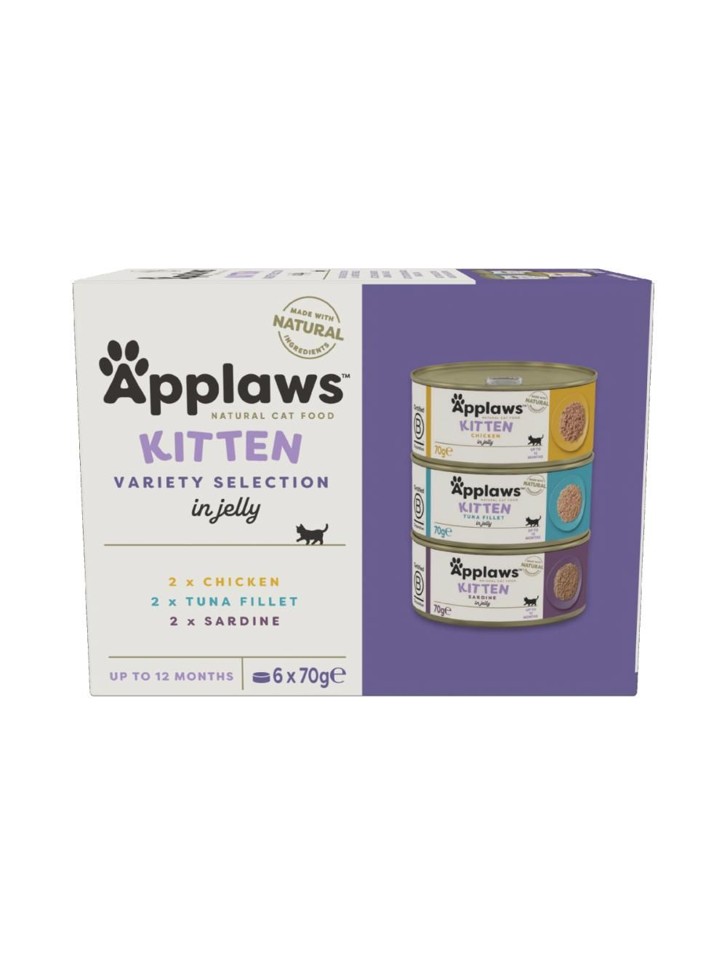 Applaws - Multipakke Killing Mix gele - 6x70g