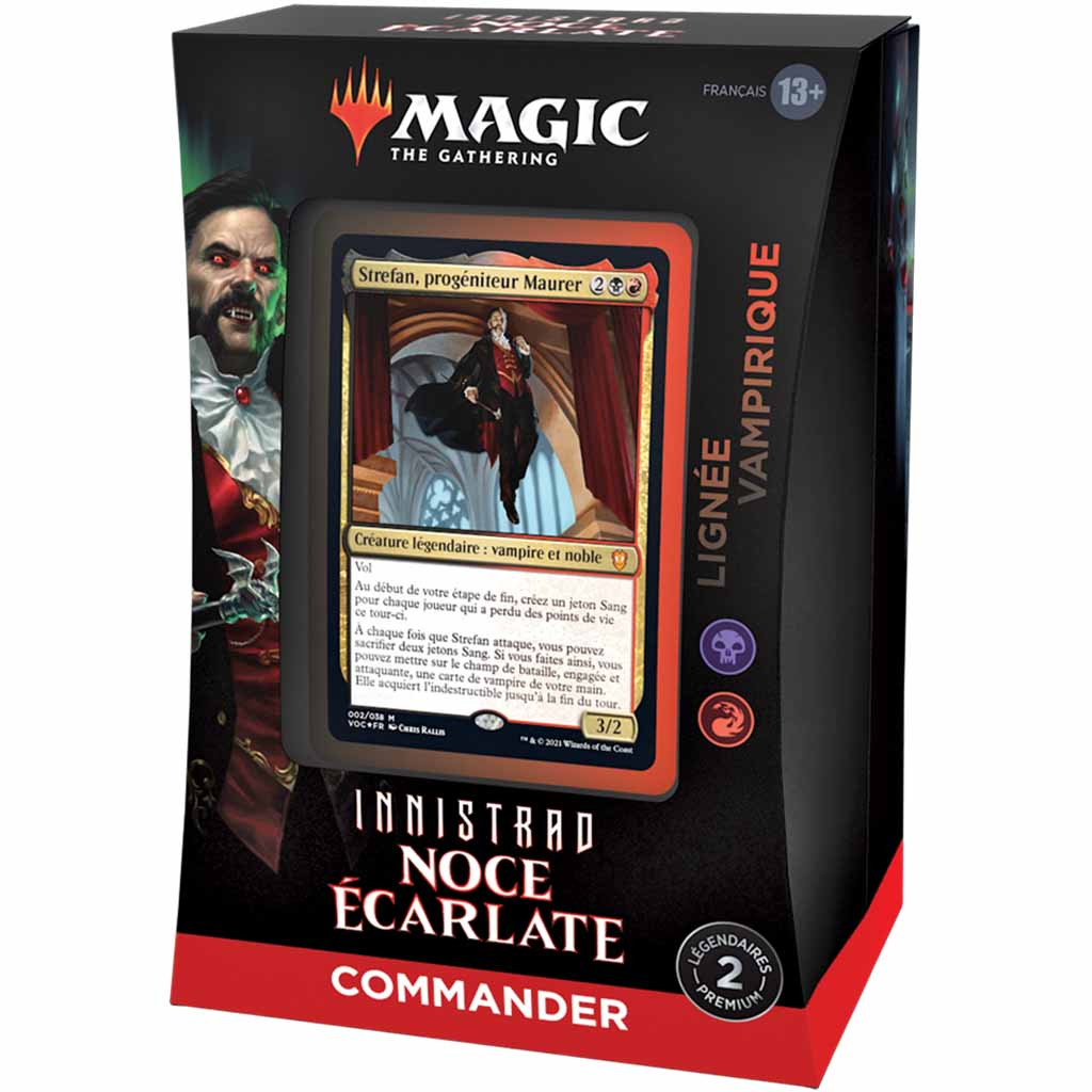 Magic : Innistrad Noce Ecarlate - Deck Commander Lignée Vampirique